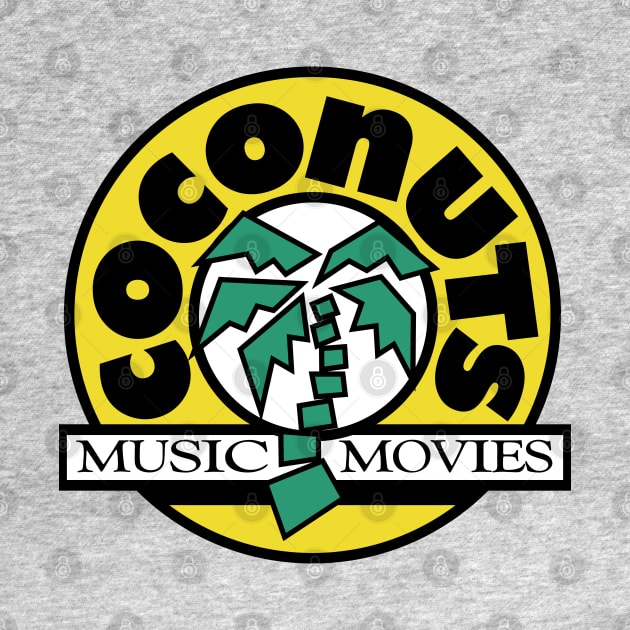 Coconuts Music & Movies Retro Store by carcinojen